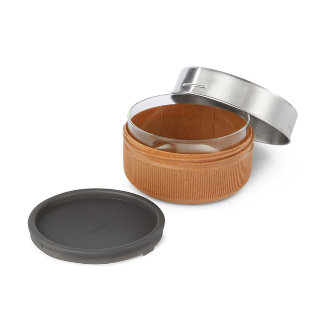 Lunch bowl szklany Black+Blum L 0,75 l, migdałowy