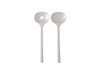Zestaw łyżek do sałaty Bloom Pebble white - Mepal