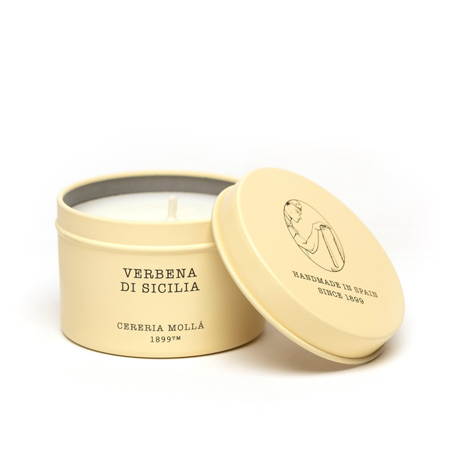 Świeczki travel 90 gr Verbena Di Sicilia - Cereria Molla