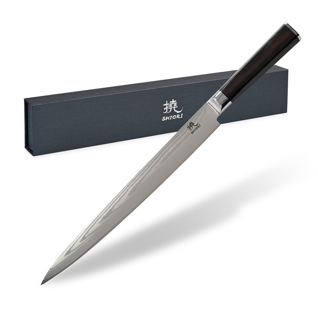 Shiori - Sashimi Nagai - Profesjonalny Nóż Do Przyrządzania Sushi 30,40 Cm