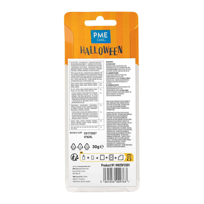 Jadalny spray PME Efekt Krwi 30 ml, czerwony barwnik dekoracyjny