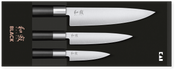 Zestaw 3 noży Wasabi Black - Kai