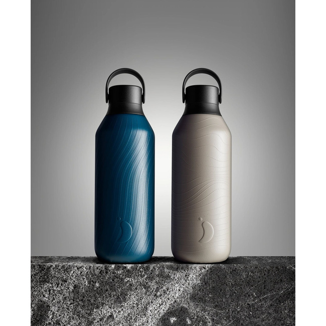 Butelka termiczna Chillys | 500ml | Głęboki turkus Series 2 - Chillys bottles