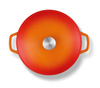 Garnek żeliwny 26 cm Orange Q-Time 102604 Brabantia