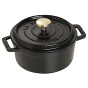 Garnek żeliwny okrągły 400 ml, czarny - Staub
