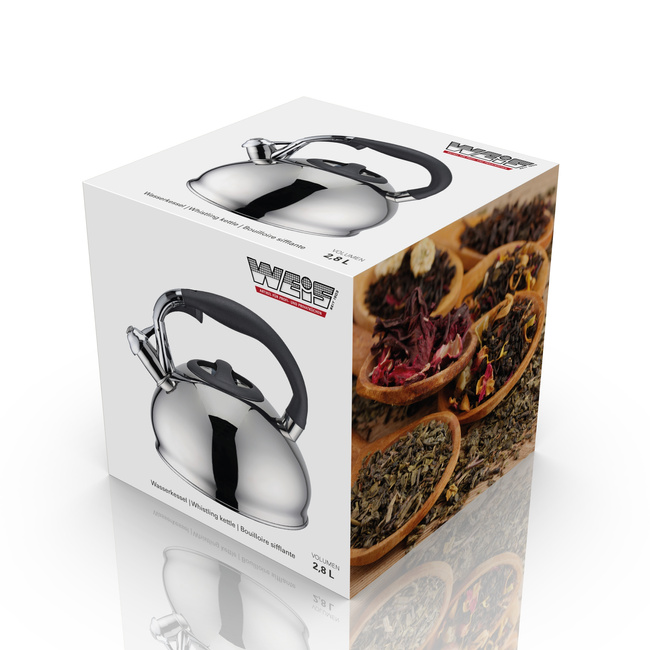 Czajnik z gwizdkiem do wody 2,8 l - Weis