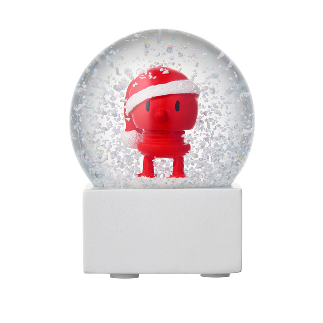 Figurka kula śnieżna Hoptimist Santa Snow Glob S czerwona 26381 - Hoptimist