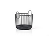 Kosz do przechowywania Inu 20 x 20 cm Black 28262
