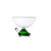Miseczki z zielonym żółwiem 9 cm - Ichendorf Milano