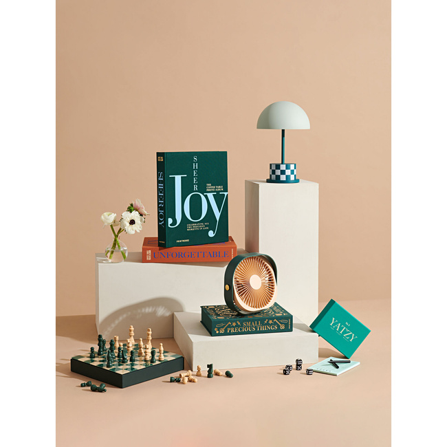 Album na zdjęcia Printworks Sheer Joy XL, leśna zieleń, niebieski napis