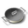 Smeg - Głęboka patelnia o średnicy 28 cm DPF2812CRM - CRM