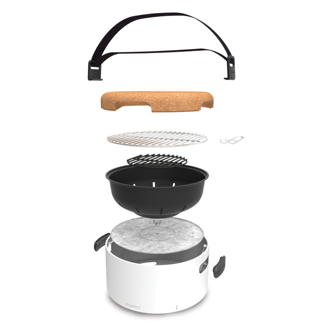 Grill stołowy, biały - Berghoff