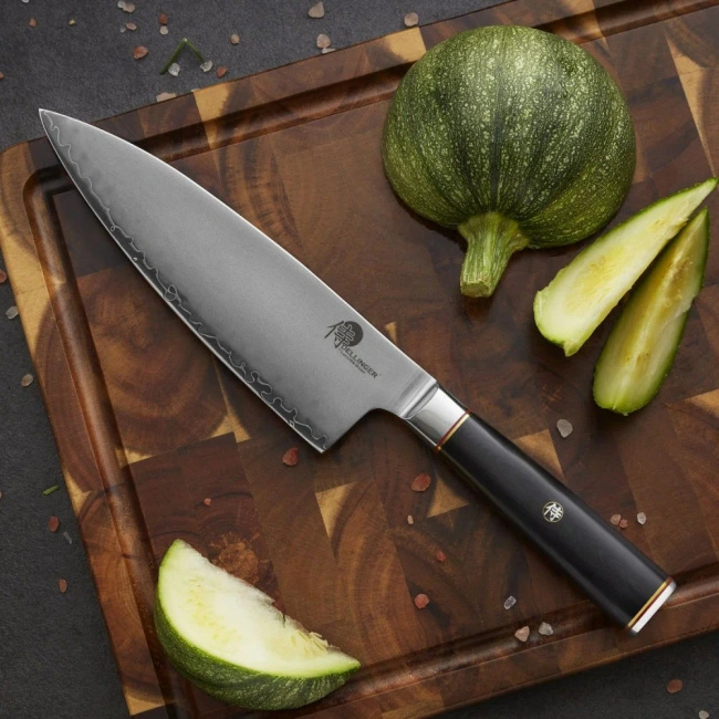 Dellinger Okami 3 layers AUS10 Nóż Szefa Kuchni Lady Chef 16.5 cm