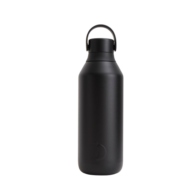 Butelka termiczna Chilly's Series 3, 500 ml, czarna (Onyx)