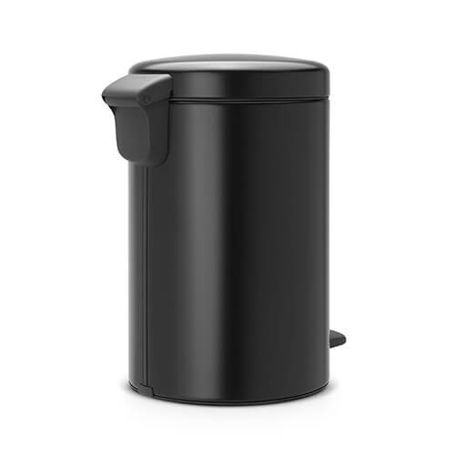 Kosz pedałowy Brabantia NewIcon 12 l, czarny mat
