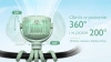 Momcozy Pf01 Portable Stroller Fan | Wiatraczek do wózka | Przenośny, zielony