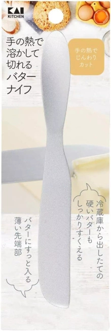 KAI Bready Select aluminiowy nóż do twardego masła 15,5 cm DL7039