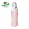 Butelka na wodę Organic Plopp To Go - różowa - Koziol