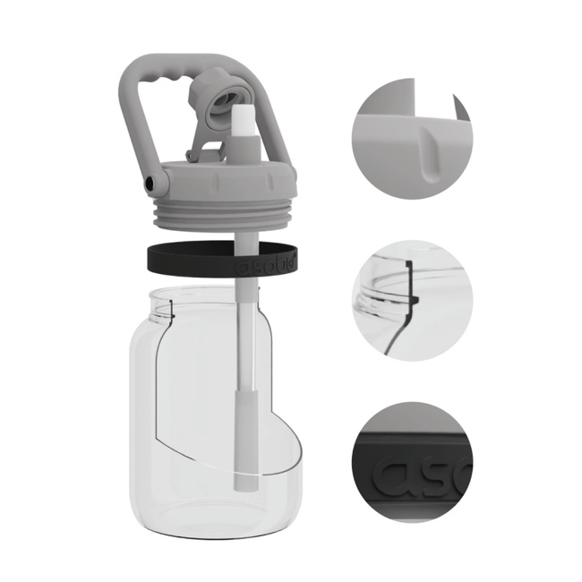 Asobu Butelka The Juggler Grey, 1,48l