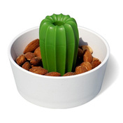 Miseczka na przekąski Cacnuts Pomarańczowo-Biała 10284-Wh-Gn