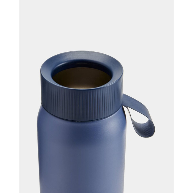 Termiczny kubek 2w1 ze słomką | 750ml | Granatowy series 2 - Chillys bottles