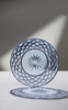 Talerze Sorrento 21 cm 4 sztuki Niebieskie 32008 - Lyngby Glas