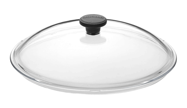 Garnek żeliwny ze szklaną pokrywą - 5.5 ltr, Czarny - Skeppshult