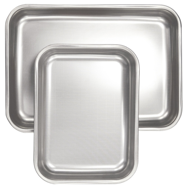 Forma do pieczenia stalowa z nieprzywierającą teksturą 32x32x6 cm – Steel pan