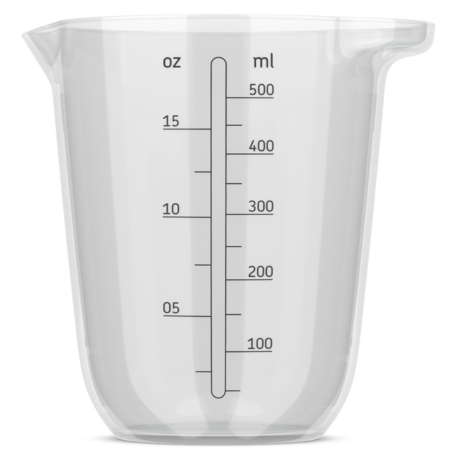 Dzbanek z miarką Chef It 500 ml przeźroczysty 102311553100