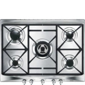 Smeg - Płyta gazowa, 70 cm, Selezione Selezione Sr275Xgh2 Stal nierdzewna.