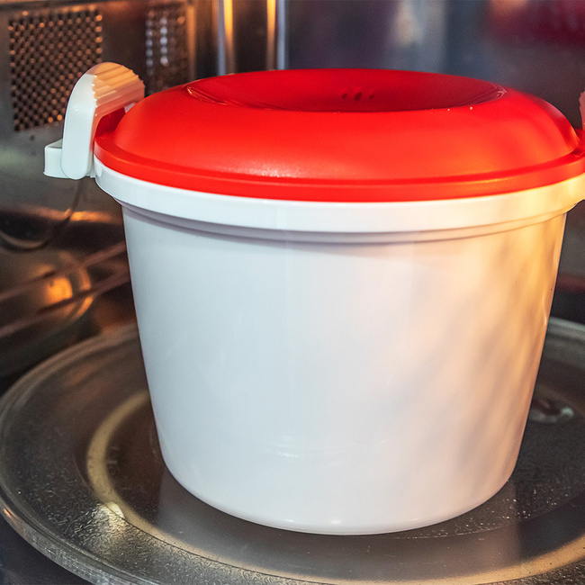 Naczynie do gotowania ryżu i kaszy w mikrofalówce - Kitchencraft