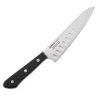 Nóż uniwersalny Sekiryu z ryflowanym ostrzem 13 cm, stal AUS-8