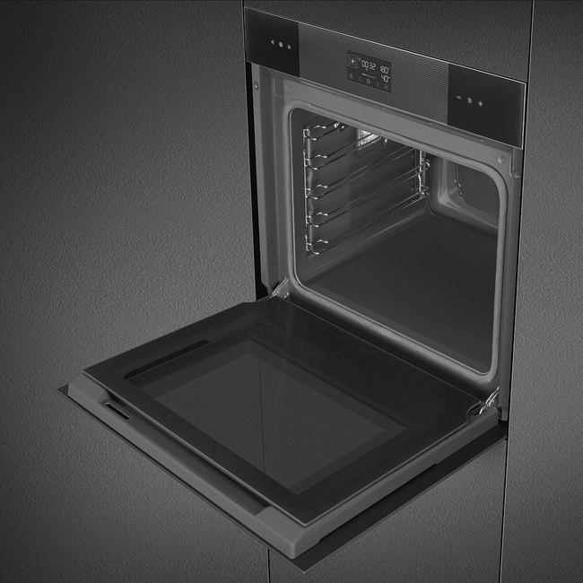 Smeg - Piekarnik, 60 Cm, Linea, Czarny Linea Sop6102S2Pb3 Czarny