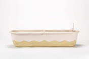 Plastia Mareta Donica Samonawadniająca Prostokątna 80 x 20 cm - kremowy