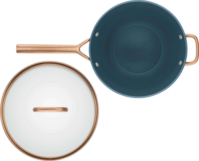 Milano Wok z pokrywką 30 cm Niebieski - Zwilling