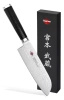 Nóż Santoku Fissman Kensei Musashi 17 cm, stal damasceńska VG-10, rękojeść G-10