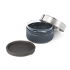 Lunch bowl szklany Black+Blum L, 0,75 l, kolor łupkowy