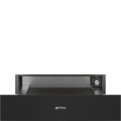 Smeg - Szuflada do podg., Classica, czarny mat Cpr315n Classica