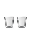 Szklanki z podwójną ścianką Canteen 100 ml 2 szt. transparent