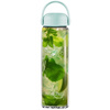 Szklana butelka na wodę Fuori 540 ml Miętowa 30251 - Vialli Design