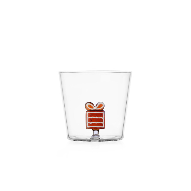 Szklanka Ichendorf Milano Sweet & Candy z piernikowym prezentem, 300 ml