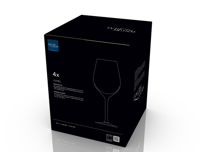 Kieliszki do czerwonego wina 500 ml Juvel 4 sztuki 916255