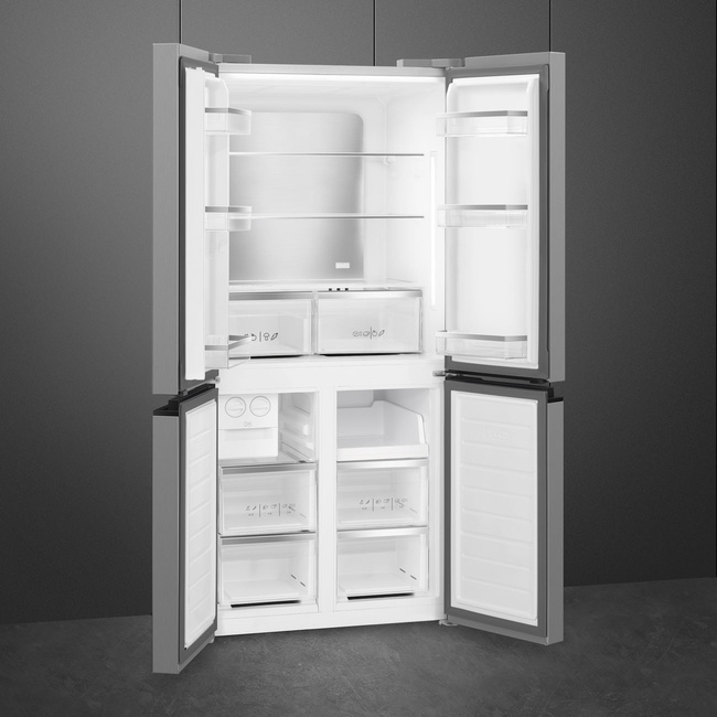 Smeg - Chłodziarko-Zamrażarka Frenchdoor Universal Fqi48Xd Stal Nierdzewna