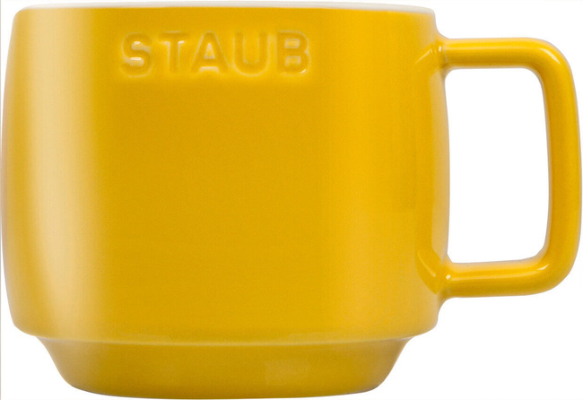 Staub Serving Kubek Ceramiczny - Żółty, 250 ml
