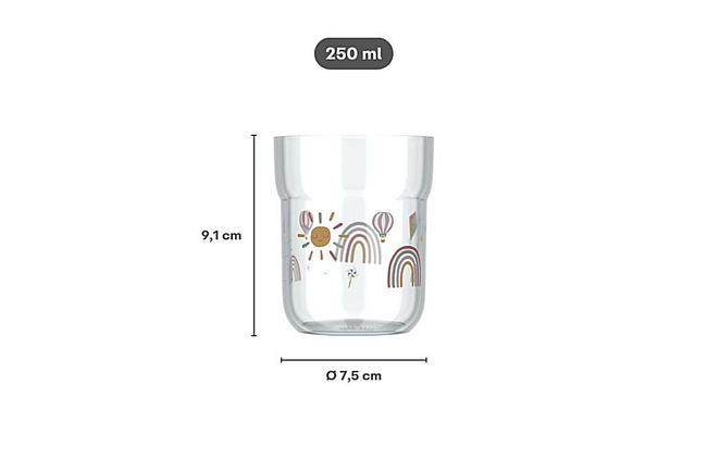 Szklanka dziecięca 250ml Mio Forest Friends 108022065408