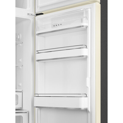 Smeg - Chłodziarko-zamrażarka FAB30RCR6 50'S RETRO STYLE - kremowy