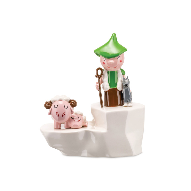 Figurki dekoracyjne dla dzieci sheep happy eternity - Alessi