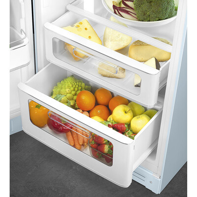 Smeg - Chłodziarko-zamrażarka FAB30LPB6 50'S STYLE - pastelowy błękit