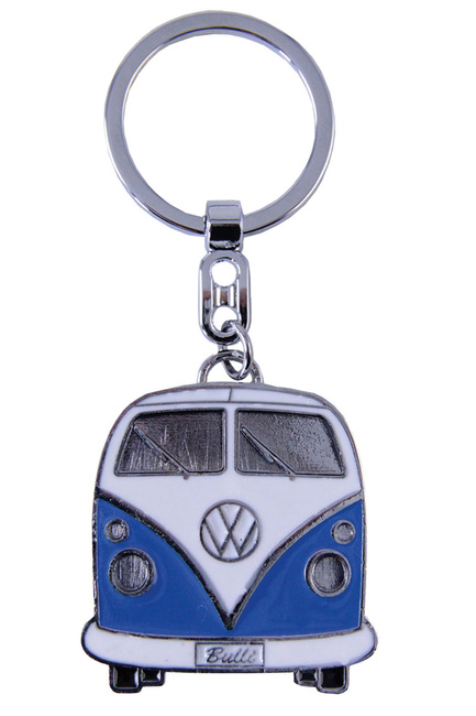 Vw Brelok Bus Front Niebieski