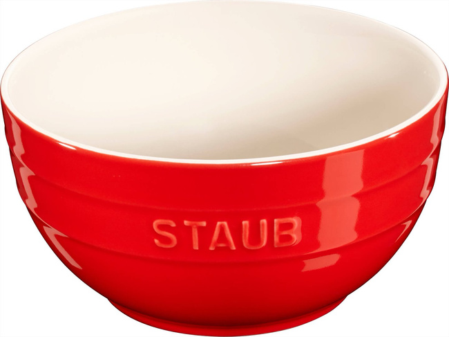 Serving Miska okrągła 18 cm, czerwony - Staub
